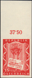 Österreich, 1956, 1038 U, ungezähnt, Tag der Briefmarke, postfrisch ...