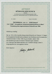 Österreich, 1995, 2189, 7 S., CEMT - Europ. ...