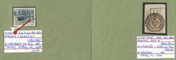 Österreich, 1850, Steiermark, interessante Partie loser Marke und ...