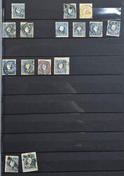 Österreich, 1861/83, Spezialalbum mit ungebrauchten und gestempelten ...