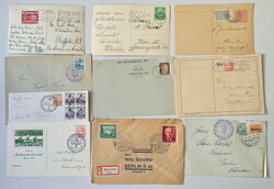 Österreich, ab 1919, Schachtel mit SONDER- bzw. WERBESTEMPEL auf ...