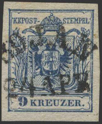 Österreich, 1850, Bukowina, BOJAN, 240 p, ideal sitzender, praktisch ...