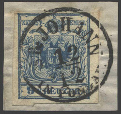 Österreich, 1850, Salzburg, ST. JOHANN/IN PONGAU, 30 p, sitzender ...