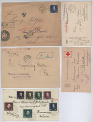 Österr.-Ung. Feldpost + Bosnien, 1880/1918, Partie Belege in ...
