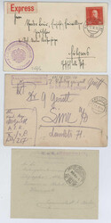 Österr.-Ung. Feldpost + Bosnien, 1880/1918, Partie Belege in ...