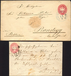 4745320: Austria Cancellations Upper Austria - Postal stationery