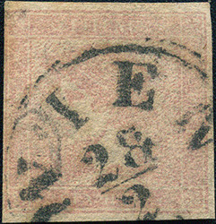4745052: Austria Newspaper Stamps 1851