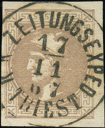 4745082: Österreich Zeitungsmarke 1867/80