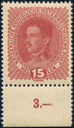 4745085: Österreich Ausgabe 1883