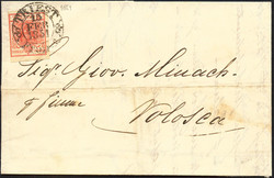 4745375: Österreich Abstempelungen Küstenland - Stempel