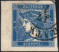 4745052: Austria Newspaper Stamps 1851