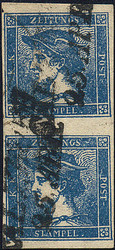 4745052: Austria Newspaper Stamps 1851