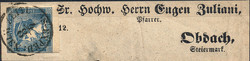 4745052: Austria Newspaper Stamps 1851