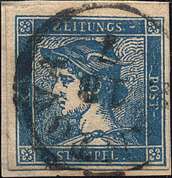 4745052: Austria Newspaper Stamps 1851