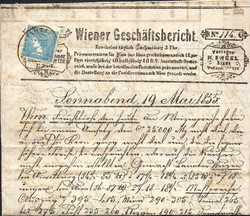4745052: Austria Newspaper Stamps 1851