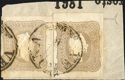 4745057: Österreich Zeitungsmarke 1858/59