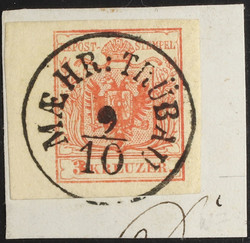 4745380: Österreich Abstempelungen Mähren