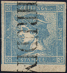4745052: Austria Newspaper Stamps 1851