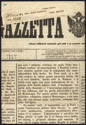 4745072: Austria Newspaper Stamp 1863 - Newspaper stamps