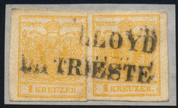 4745375: Österreich Abstempelungen Küstenland - Stempel