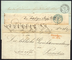 4745380: Österreich Abstempelungen Mähren - Stempel