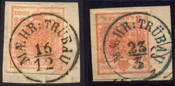 4745380: Österreich Abstempelungen Mähren - Stempel