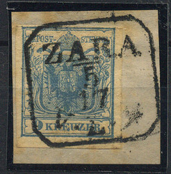 4745355: Austria Cancellations Dalmatia - Cancellations and seals