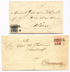 4745350: Österreich Abstempelungen Bukowina - Stempel
