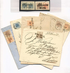 4745400: Austria Cancellations Silesia - Cancellations and seals