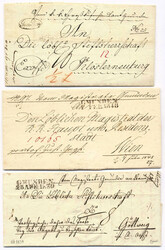 4745020: Österreich Altbriefe und Dokumente - Vorphilatelie