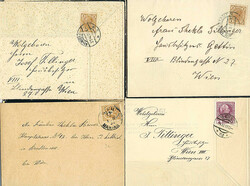 4745085: オーストリア・1883年版 - Cancellations and seals