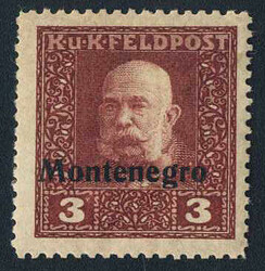 4810: Österreich Feldpost Montenegro