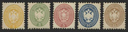 Lombardei & Venetien, 1863, 19 - 23, 2 - 15 soldi, komplette ...