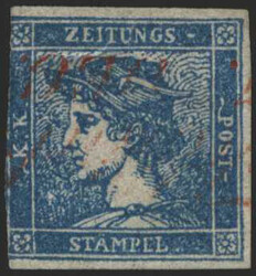 Österreich, 1851, Kärnten, FELDKIRCHEN, unbekannter ROTER ...