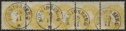 Österreich, 1861, Schlesien, KOENIGSBERG, 10 p, 4 klare, aufrecht ...