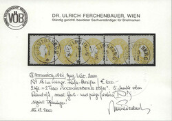 Österreich, 1861, Schlesien, KOENIGSBERG, 10 p, 4 klare, aufrecht ...