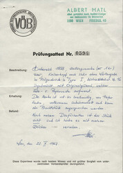 Österreich, 1858, Zeitungsmarken 16 a, 1,05 kr, (hell)blau, rundum ...