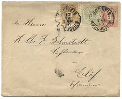 Österreich, 1890, BUDWEIS - ESLÖV (Schweden), 5kr - ...