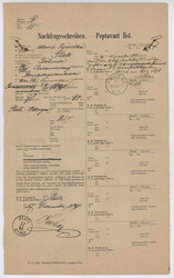 Österreich, 1898, Böhmen, PLATZ / STRAZ, taufrisches erlesenes ...