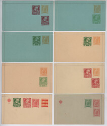 Österreich, 1900/1917, Privatganzsachen - Kartenbriefe mit ...