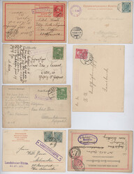 Österreich, 1901/20, POSTABLAGEN SÜDTIROL, Lot mit 29 Belegen mit ...