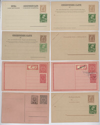 Österreich, 1908, ROHRPOST - Privatganzsachen mit untersch. ...