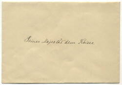 Österreich, 1910 ca., KAISER FRANZ JOSEF, an den Kaiser adressiertes ...