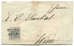 Österreich, 1850, Mähren, BAERN, zarter Abschlag auf interessanter ...