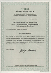 Österreich, 1945/47, zu 738-766, Freimarkenausgabe Landschaftsbilder ...