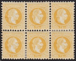 Österreich, 1867, 35 I a, 2 Kreuzer, gelb, ungebrauchter ...