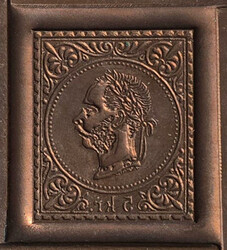 Österreich, 1867, 37 II, vom Urstöckel der 5 Kreuzer in Type II in ...