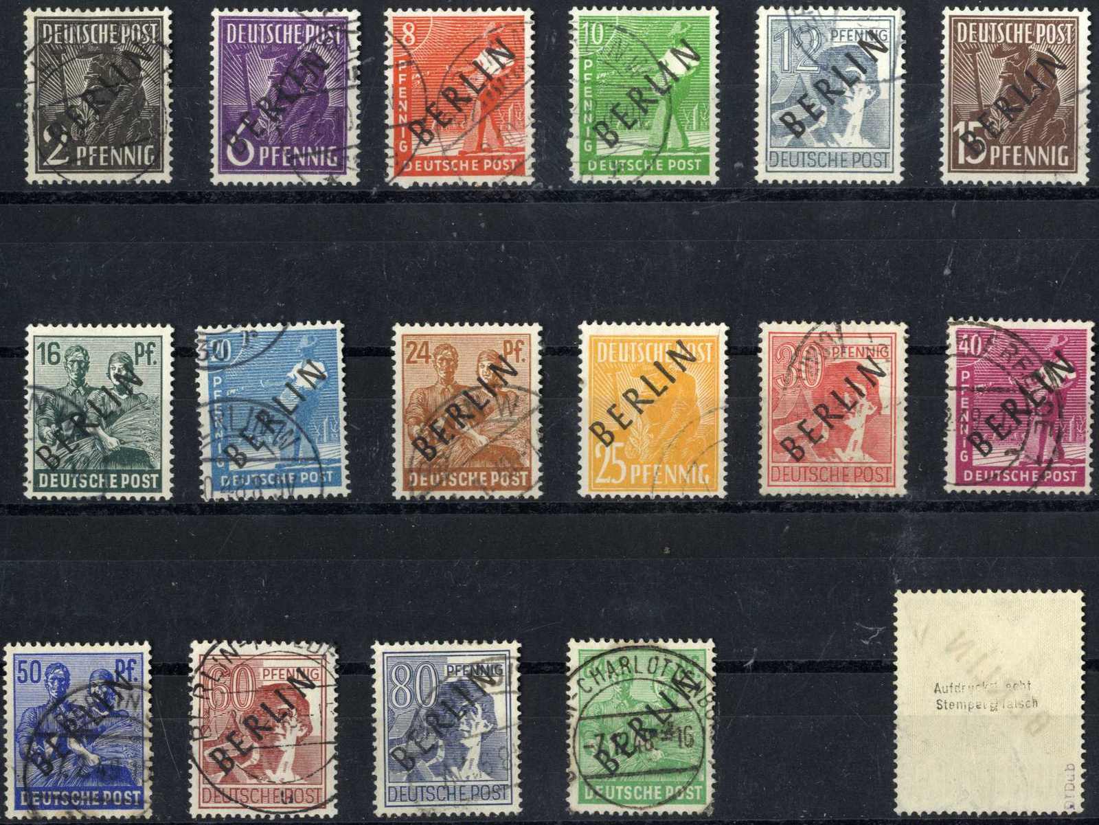 meist feiner Teilsatz, Michelwert 354.-, dazu MiNr. 17 mit ...