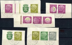 1420: República Federal de Alemania - Se-tenant prints