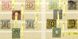 7005: Collections and Lots Old German States - Collections